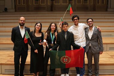 Delegação portuguesa na Olímpiada Internacional de Química