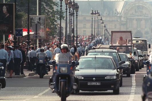 JMJ em 1997 em Paris, França