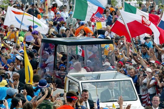 Papa João Paulo II na JMJ DE 2002 