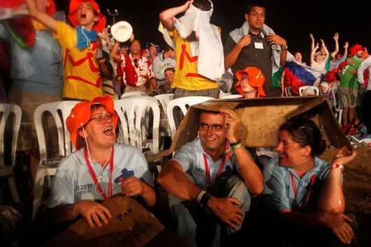 JMJ em 2011, em Madrid, Espanha 