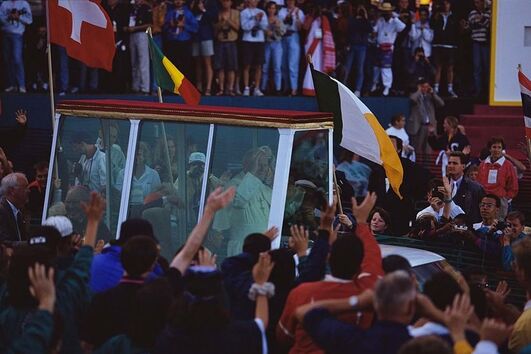 JMJ em 1993 em Denver nos EUA