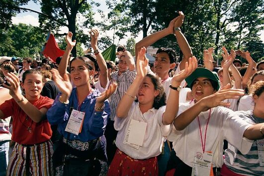 JMJ em 1993 em Denver nos EUA