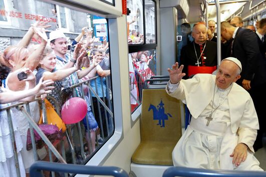 JMJ em 2016 na Cracóvia, Polónia 