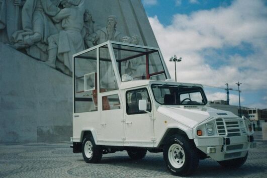  UMM usado pelo Papa na Madeira