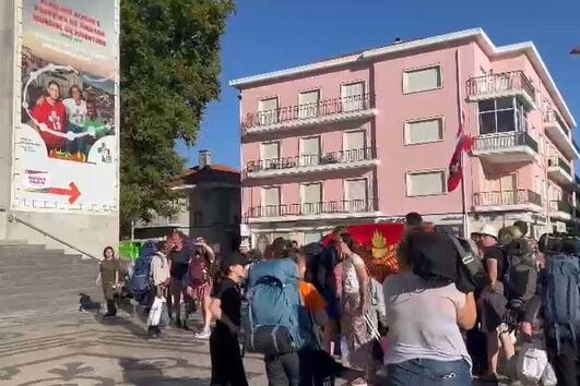 Peregrinos vindos dos Países Baixos chegam a Lisboa