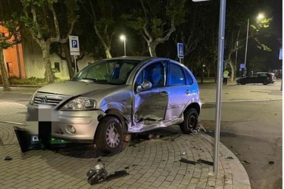 Acidente em Espinho