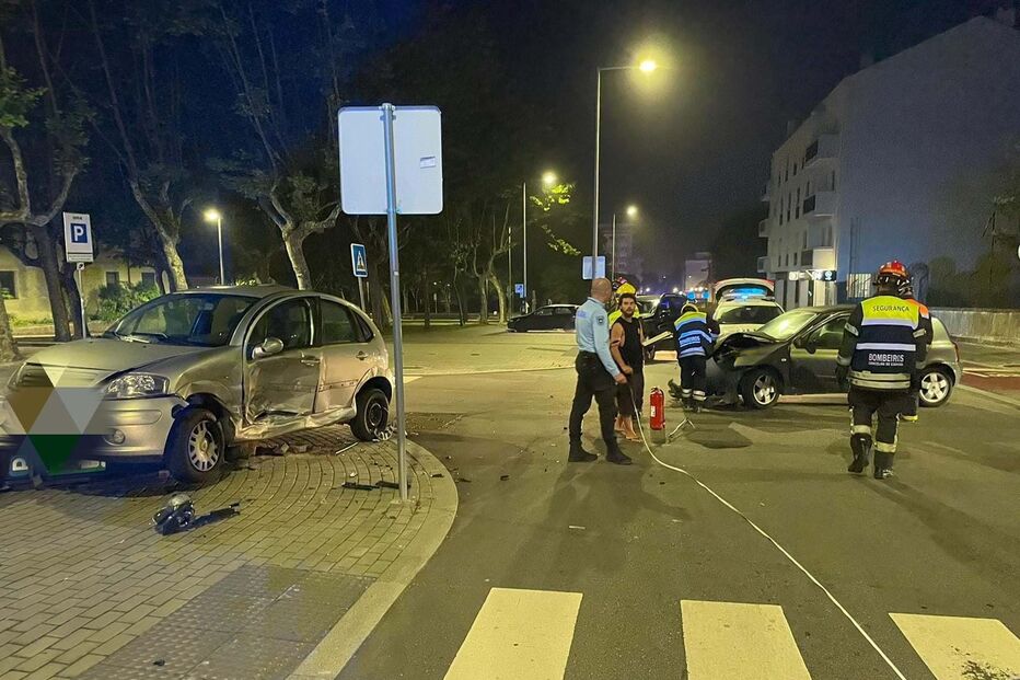 Acidente em Espinho