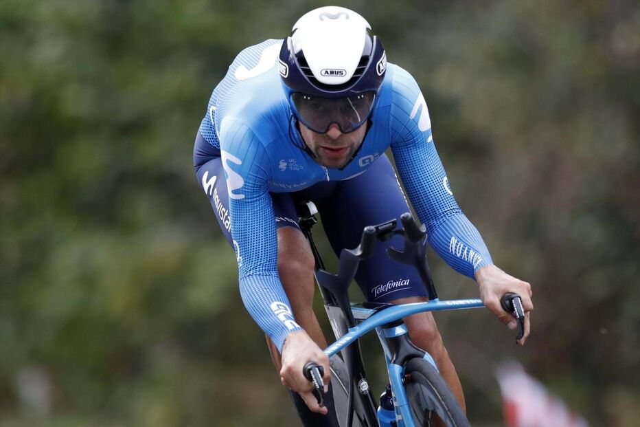 Nelson Oliveira, ciclista português da Movistar