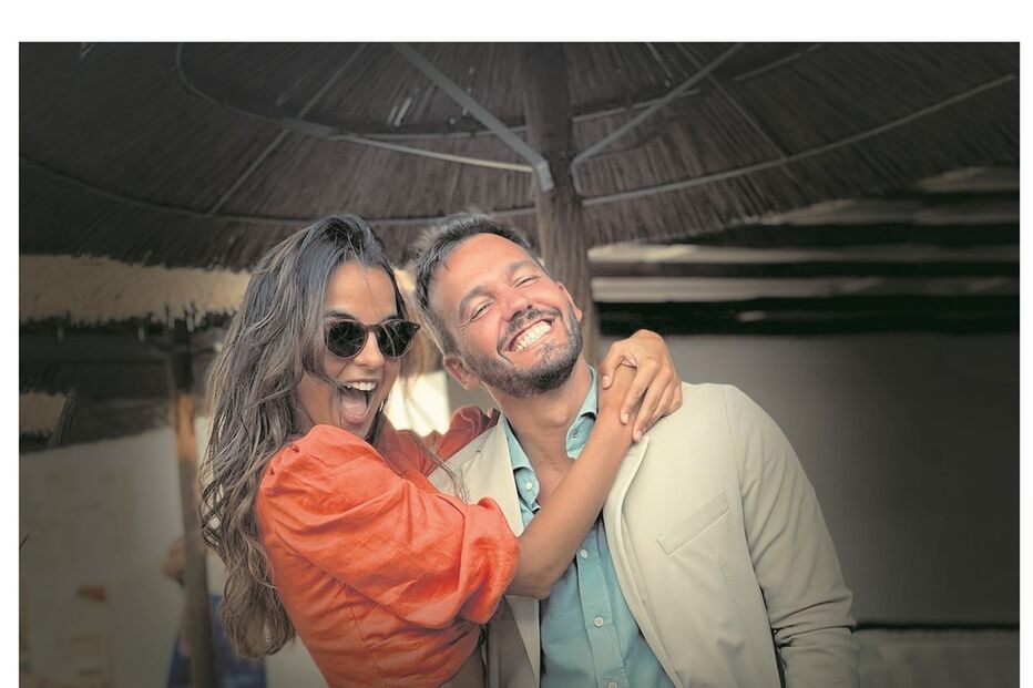 Sara Matos e Pedro Teixeira