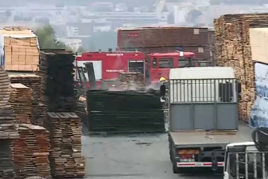 Incêndio em Rebordosa