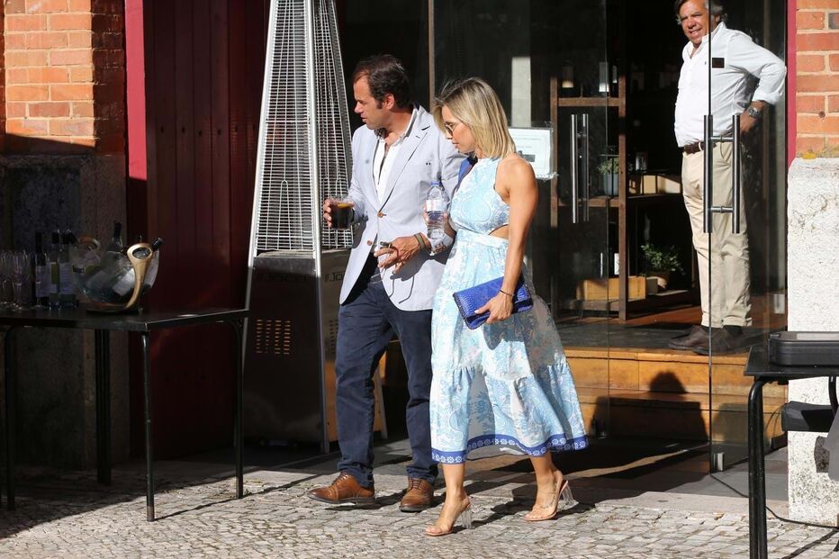 João Moura Caetano e Luciana Abreu