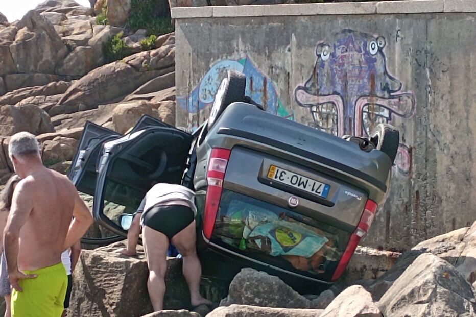 Despiste na Praia da Boa Nova