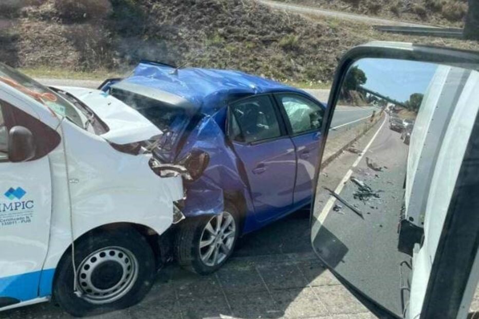 Acidente no IC1 em Alcácer do Sal