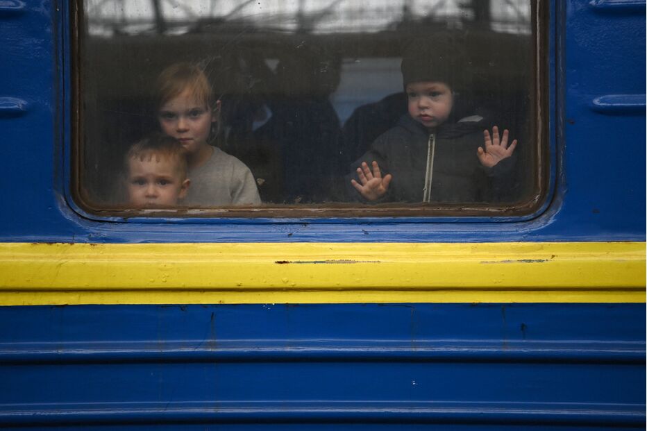 Guerra na Ucrânia, crianças