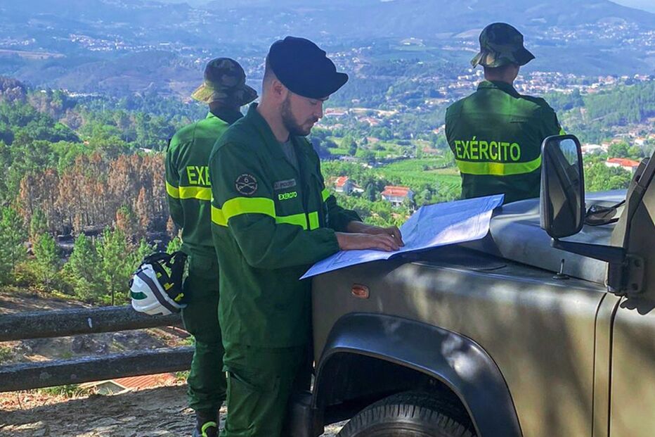 Exército, incêndios florestais, patrulhas 