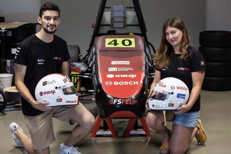 Alunos da FEUP constroem um protótipo de um carro elétrico para participar numa corrida internacional de alunos