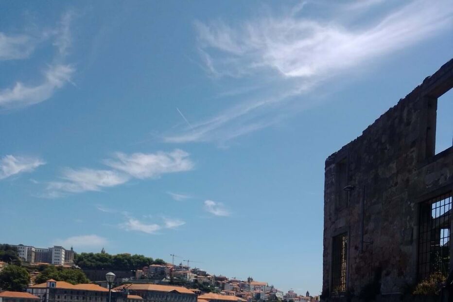 Carro cai ao rio Douro em Gaia