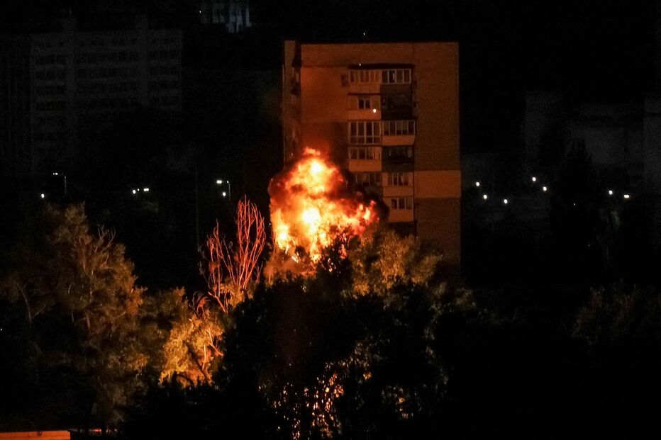 Ataque russo em Kiev, Ucrânia