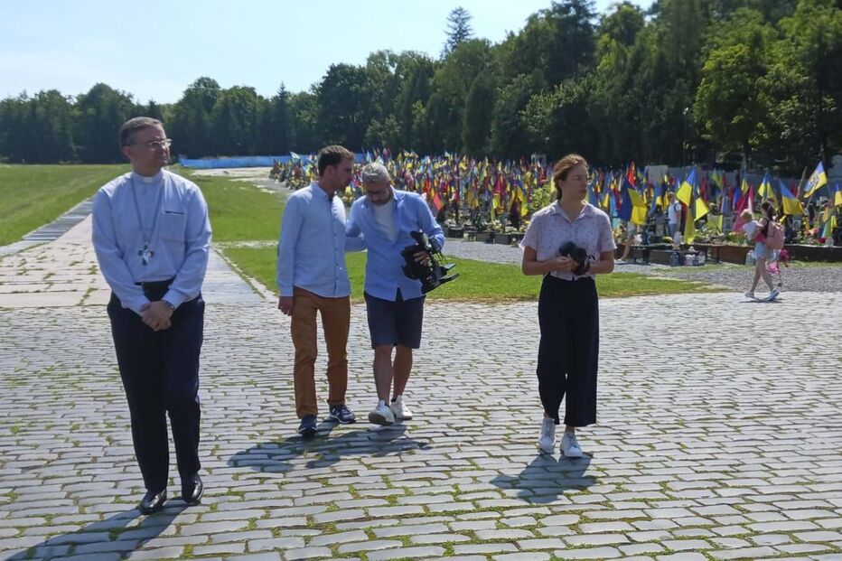 Américo Aguiar na Ucrânia