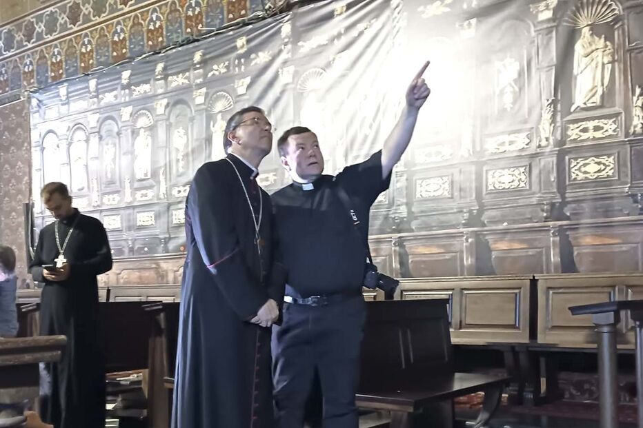 Américo Aguiar na Ucrânia