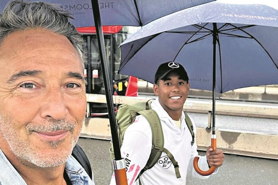 Diogo Infante e Filipe em Londres