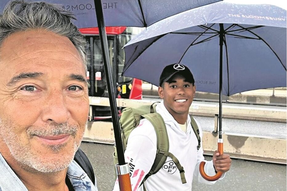 Diogo Infante e Filipe em Londres