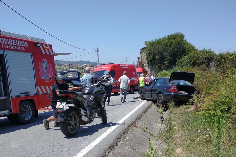 Felgueiras, colisão