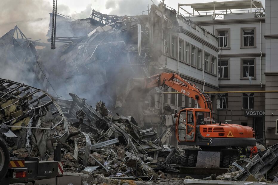 Ataque de mísseis russos em Odessa