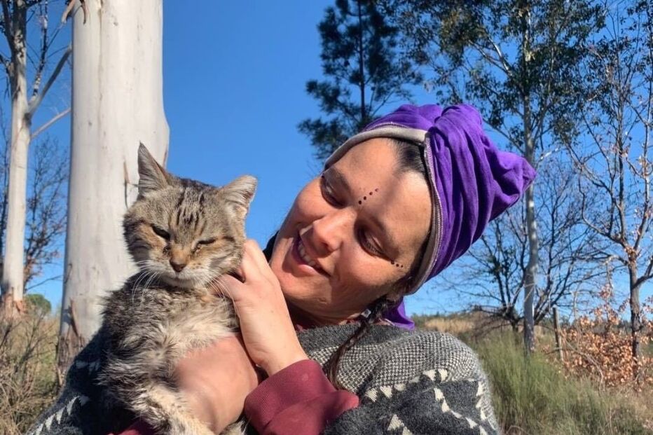 Cátia juntou-se à seita