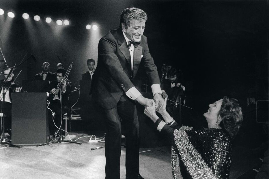 Tony Bennett com Amália Rodrigues