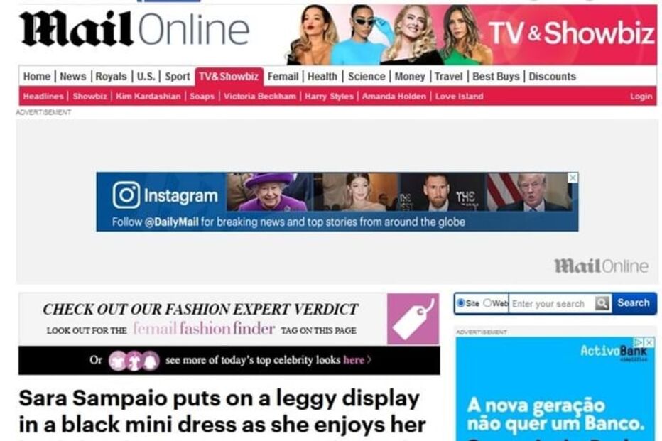 Sara Sampaio e o filho de Jack Nicholson, Ray Nicholson