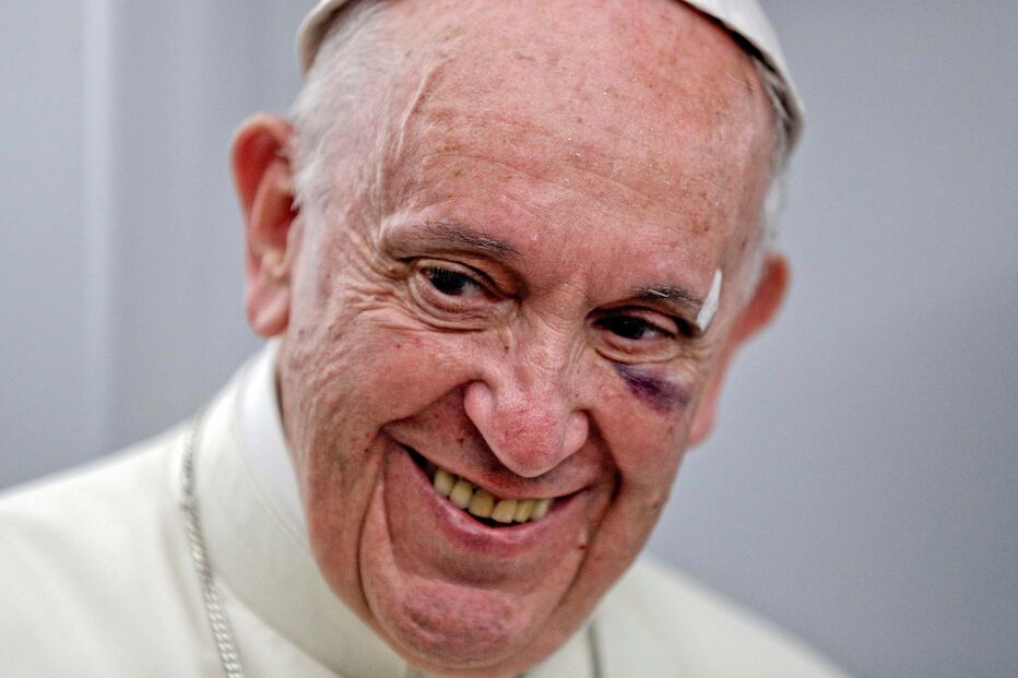 Papa Francisco em 2017 na Colômbia