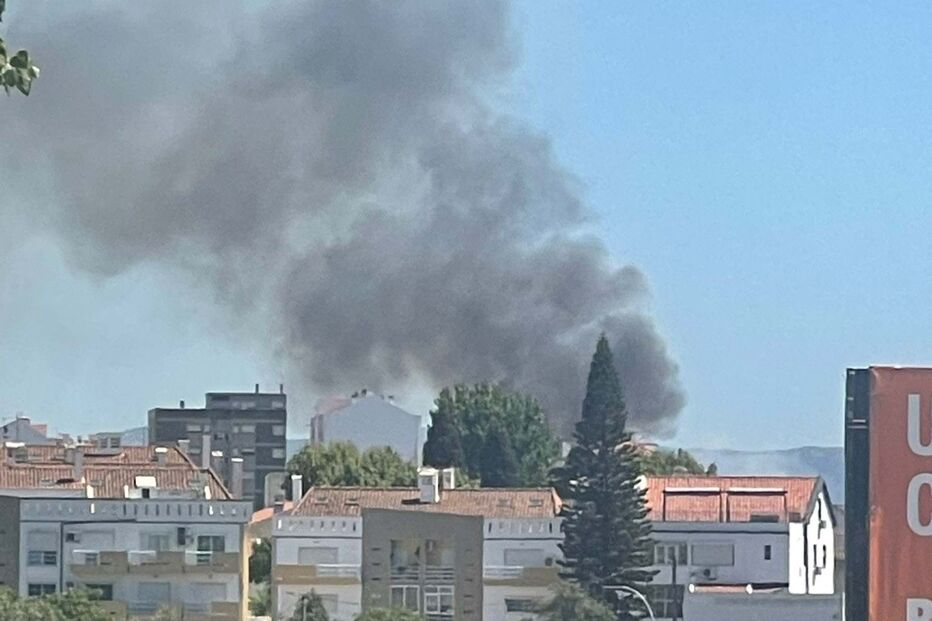 Incêndio no Barreiro
