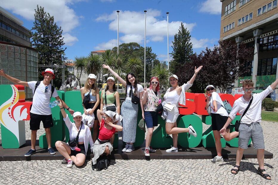 Peregrinos em Lisboa