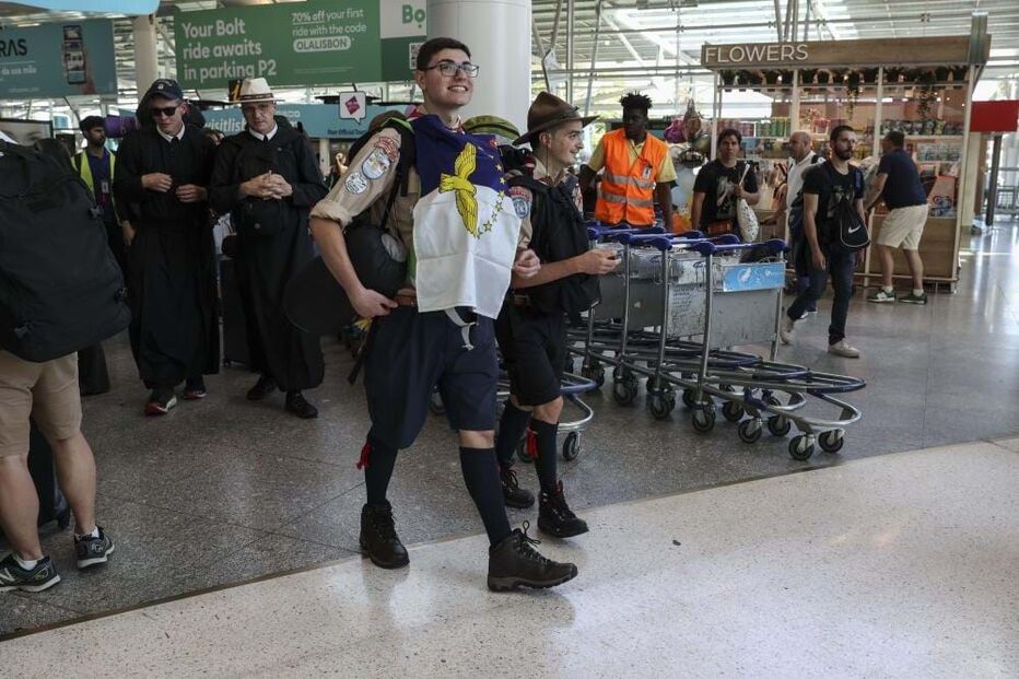 Peregrinos de todo o mundo chegam a Lisboa para a JMJ