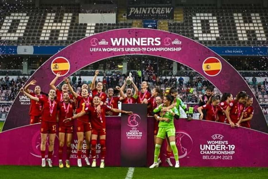 Espanha vence campeonato europeu 