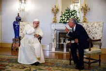 Papa Francisco no Palácio de Belém
