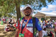 José Navas foi voluntário no Panamá