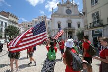 Peregrinos em Lisboa
