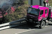 Fogo, incêndios, A42, Lordelo