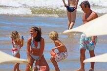 As crianças foram  o centro das atenções