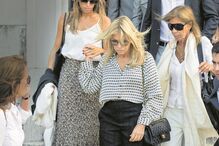 Isaurinha, com a mãe e a tia Mituxa