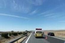 Duas colisões entre quatro carros na A2