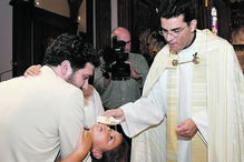 Família reunida no batizado e aniversário da sobrinha de CR7