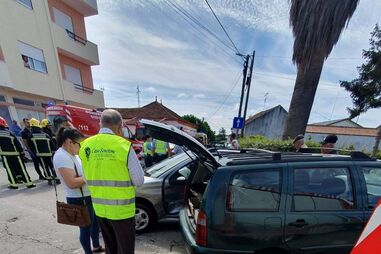 Acidente em Oliveira do Bairro