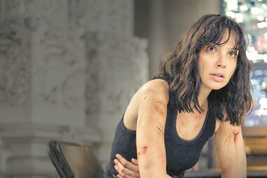 A atriz, de  38 anos, é Rachel Stone, protagonista do filme ‘Agente Stone’, parcialmente rodado em Lisboa