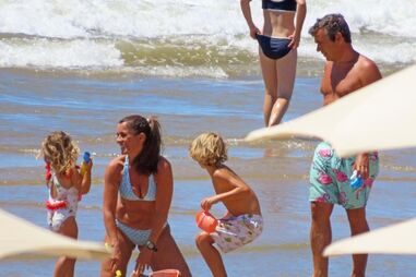 As crianças foram  o centro das atenções