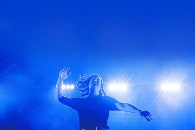 Pedro Mafama, , no último dia da festa da lusofonia, no Parque Urbano da Costa de Caparica