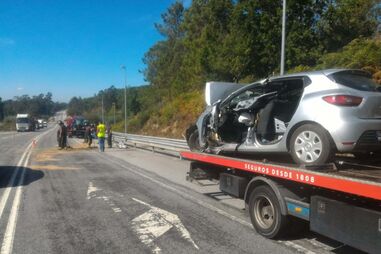 Acidente no IP5 em Viseu