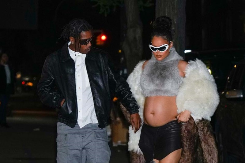 Segundo filho de Rihanna e A$AP Rocky já nasceu e é uma menina